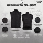 Black JackPack and Backpack  Core Functionality