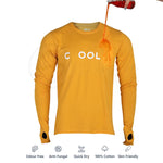 Glow In The Dark Zero Stain 100 percent Cotton Celebration Yellow Thumb T shirt