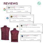 Maroon JackPack Jacket and Backpack Core Functionality