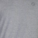 Melange Grey Crew Neck Zero Stain 100 Percent Cotton T shirt