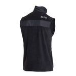 Polar English Fleece Bomber Vest Black