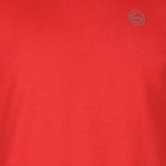 Solid Salmon Red Crew Neck Zero Stain 100 Percent Premium Cotton T shirt