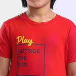 Zero Stain Play it Tee Shirt Burnt Orange