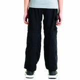 Black 4 in 1 Convertible Cargos Full Pant three quarters Shorts and Pouch