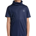 Defender Turtle Neck Navy Blue MaskTee