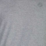 Melange Grey Crew Neck Zero Stain 100% Cotton T-shirt