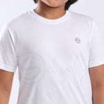 Stain Repeller Solid White Tee