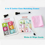 Learn it - ALPHABETS - Write & Wipe activities for kids (3 - 6 Years)