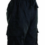 Black 4 in 1  Convertible Cargos (Full Pant, 3/4th , Shorts & Pouch)