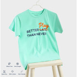 Stain Repeller Mint Green Tees - Better Play Than Never