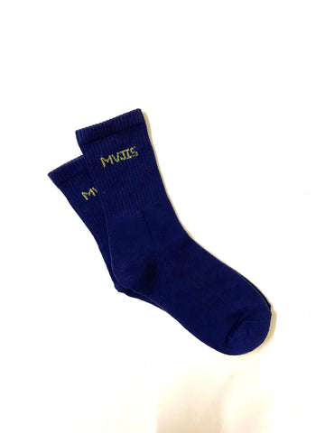 MVJ Navy Socks- Set of 2