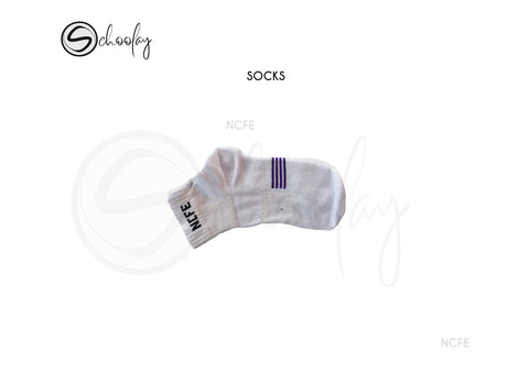 NCFE White Socks