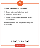Active Pack With 4 Sessions