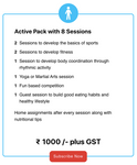 Active Pack With 8 Sessions