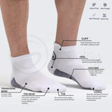 Anti-Fungal Sports Socks White (Teen)