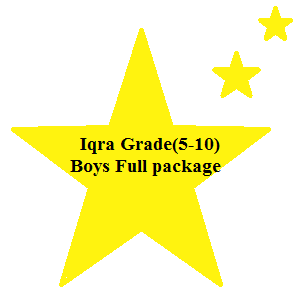 Iqra-Grade(5-10)Boys Full Package