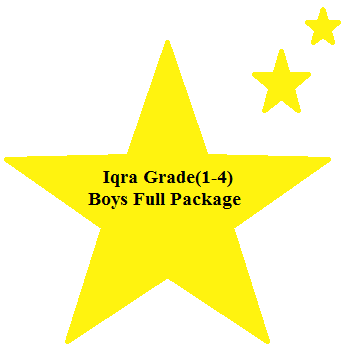 Iqra-Grade(1-4) Boys Full Package