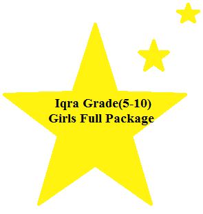 Iqra-Grade(5-10) Girls Full Package
